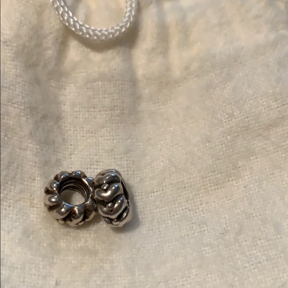 2 Pandora silver spacer charms - Picture 3 of 3